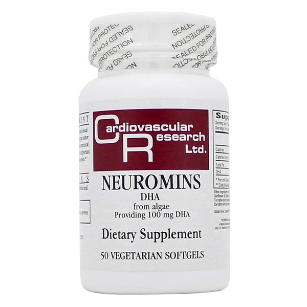Neuromins 100mg (DHA) 50 Capsules - 3 Pack - Ecological Formulas/Cardiovascular Research