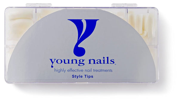 Young Nails False Nail Tip, Natural, 500 Count