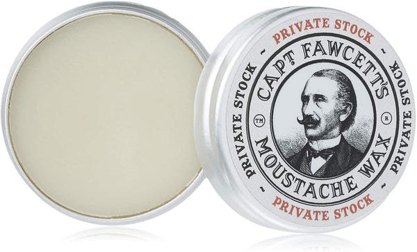 CAPTAIN FAWCETT Private STOCK Moustache Wax (15ml/0.5oz), 1 Count