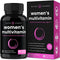 Women's Daily Multivitamin Supplement - Vegan Capsules with Biotin, Vitamins A B C D E K, Calcium, Zinc, Lutein, Magnesium - Premium Multimineral Multivitamin for Women