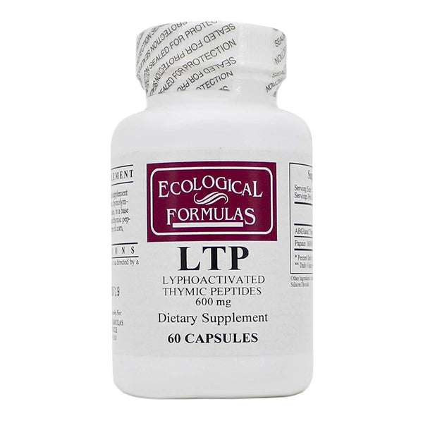 LTP(Lyphoactivated Thymic Peptides) 60 Capsules - 3 Pack - Ecological Formulas/Cardiovascular Research