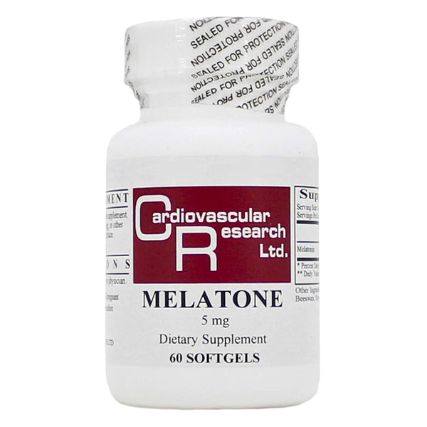 Melatone 5mg 60 Softgels - 3 Pack - Ecological Formulas/Cardiovascular Research