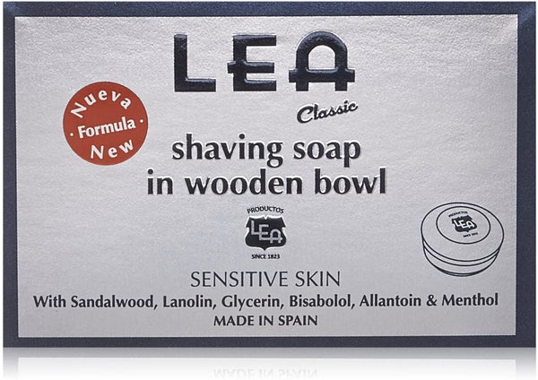 LEA Classic Shaving Soap for sensitive skin , 3.5 oz