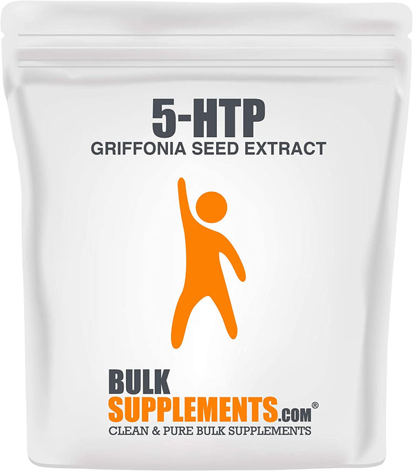 BulkSupplements.com 5-HTP 200mg (Griffonia Seed Extract) - Serotonin Supplement - Mood Boosting Supplement - Mood Stabilizer (100 Grams - 3.5 oz)