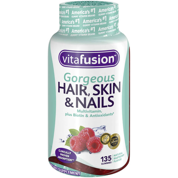 Vitafusion Gorgeous Hair, Skin & Nails Multivitamin, 135 Count