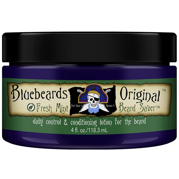 Bluebeards Original Fresh Mint Beard Saver, 4 Fl Oz