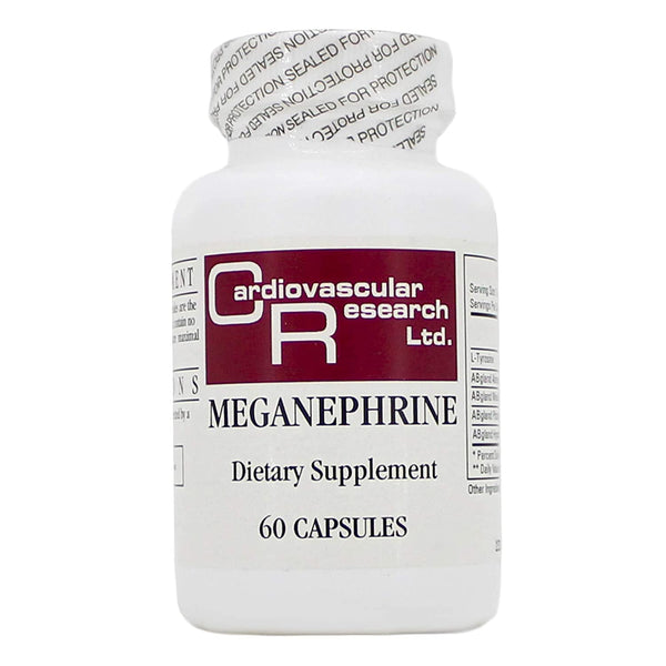 Meganephrine 60 Capsules - 3 Pack - Ecological Formulas/Cardiovascular Research