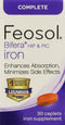 Feosol Complete with Bifera,30 Count (Pack of 2)