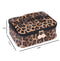 Travel Makeup Cosmetic Case,Portable Brushes Case Toiletry Bag Travel Kit Organizer Cosmetic Bag B Leopard