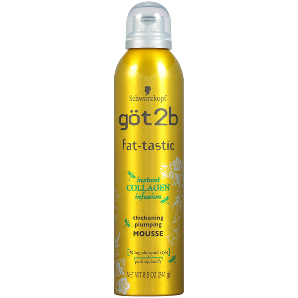 Got2b Fat-Tastic Thickening Plumping Mousse, 8.5Oz