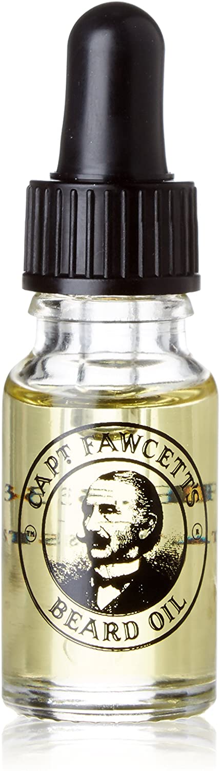 Captain Fawcett Private Stock Beard Oil - Travel Size, 0.33 Fl Oz
