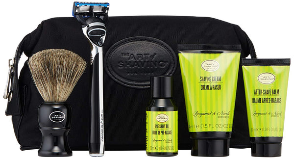 The Art of Shaving Travel Kit w/Morris Park Razor, Bergamot & Neroli, 1 Count