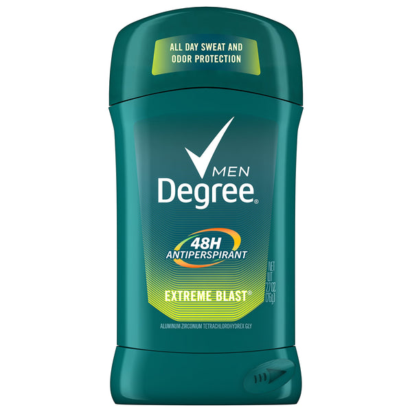 Degree Extreme Blast All Day Protection Anti-Perspirant Deodorant for Men, 2.7 Oz
