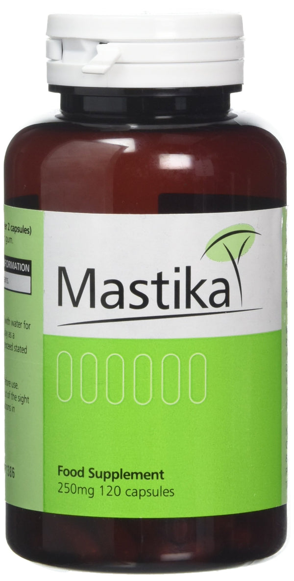 Mastika 250mg Mastic Gum - Pack of 120 Capsules