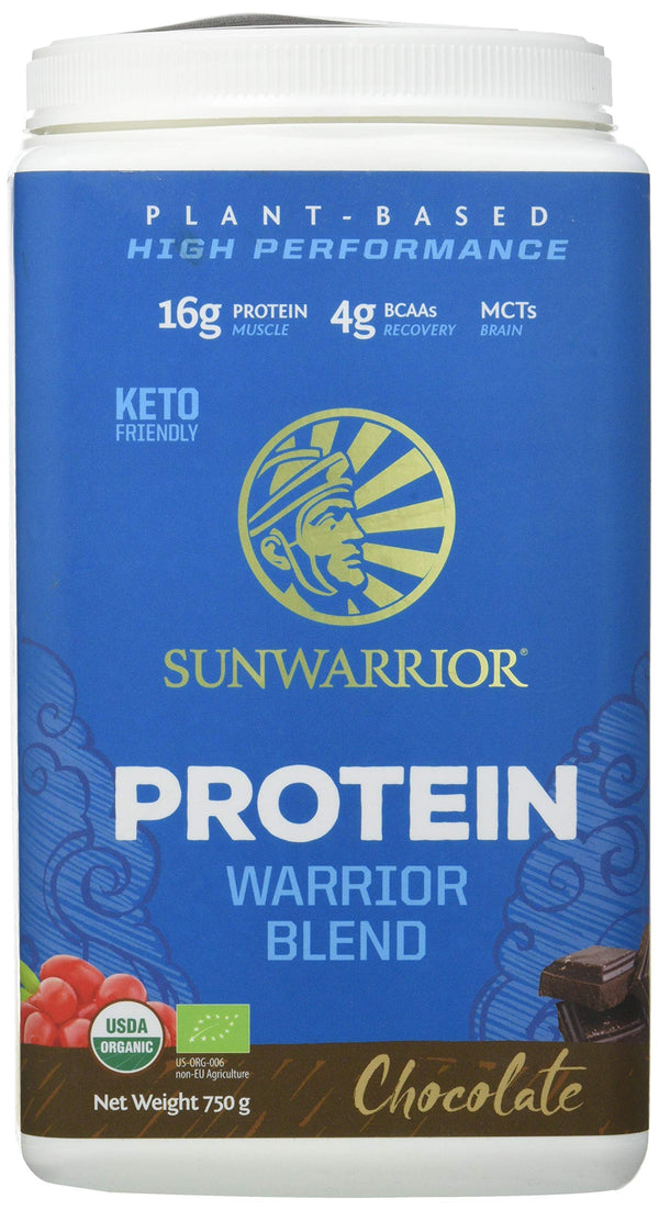 Sunwarrior Warrior Blend Chocolate Protein Powder, 750 g