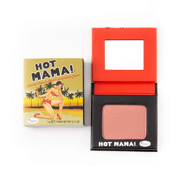 theBalm Hot Mama! Shadow/Blush, Subtle Highlighter, Travel-Size