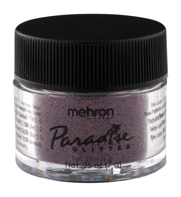 Mehron Makeup Paradise AQ Glitter (.25 oz) (Cabernet)