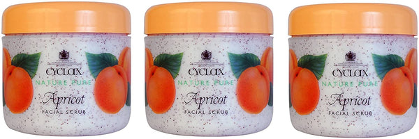 Cyclax Apricot Facial Scrub 300ml - Pack of 3