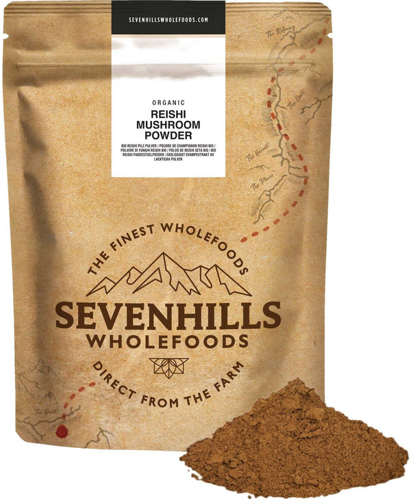 Sevenhills Wholefoods Organic Reishi Mushroom Powder 500g