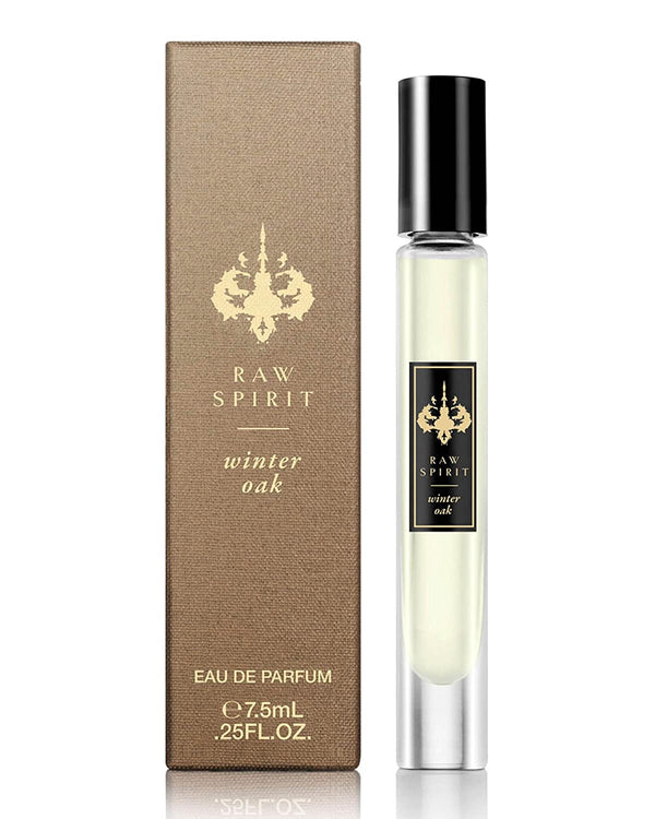 Raw Spirit Eau de Parfum, Winter Oak, 7.5 ml