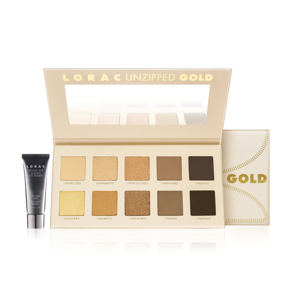 LORAC Unzipped Gold Shimmer & Matte Eye Shadow Palette