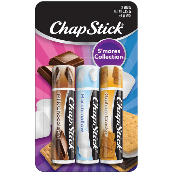 ChapStick S'mores Collection 3- 0.15 Oz. Sticks