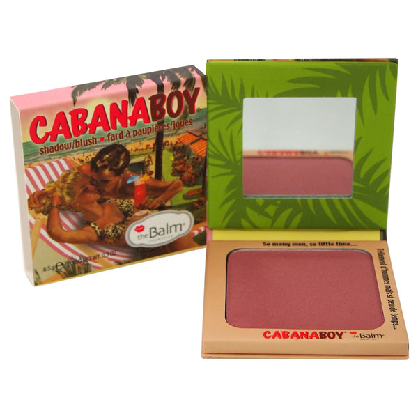 theBalm Shadow Face Blush, Best for Natural Looking, Makeup or Foundation, Skin Tone Enhancer, Long Lasting Skin Friendly Color - Cabanaboy