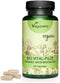 Organic Mushroom Complex Vegaveroýý | Cordyceps + Reishi + Lions Mane + Shiitake & Wood Ear | No Additives | 100% Vegan | 5980 mg | 60 Capsules |