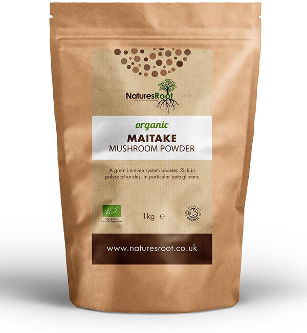 Natures Root Organic Maitake Mushroom Powder 500g