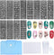 NICENEEDED 15PCS Nail Art Stamping Kit, 12 Plate 1 Stamper 1 Scraper and 1 Storage Bag Nail Stamp Plates Set Animal Image Template Tools for Nails Decoration Professional DIY Salon