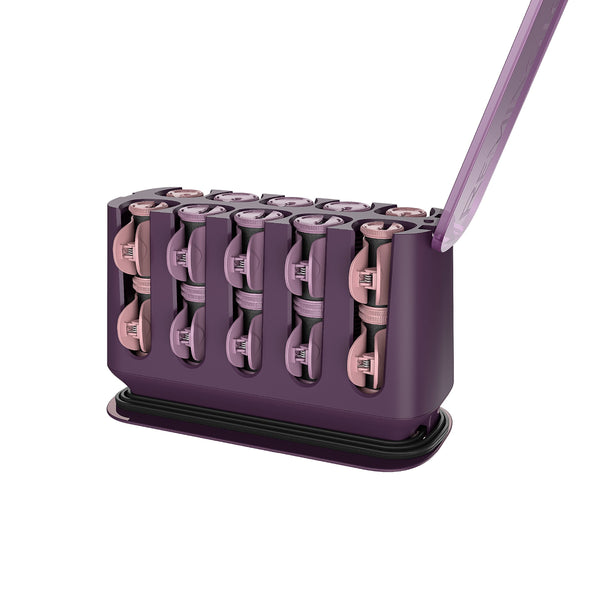 REMINGTON H9100S Pro Hair Setter with Thermaluxe Advanced Thermal Technology, Electric Hot Rollers, 1-1 ', Purple