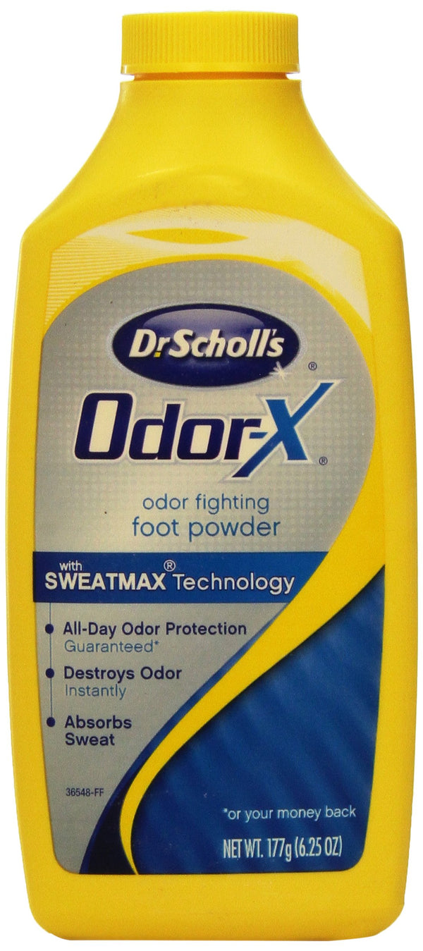 Dr. Scholl's Odor X All Day Deodorant Powder-6.25 oz.