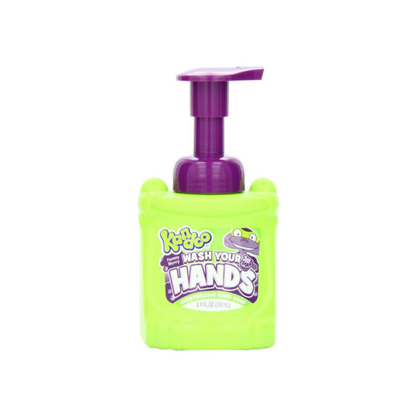 Kandoo Wash Your Hands Moisturizing Foam Hand Soap, Funny Berry Scent 8.40 oz