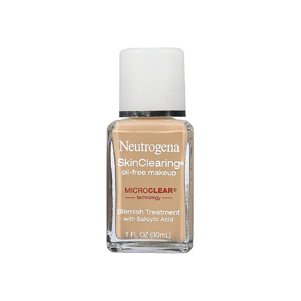 Neutrogena SkinClearing Oil-Free Liquid Makeup, Nude [40] 1 oz
