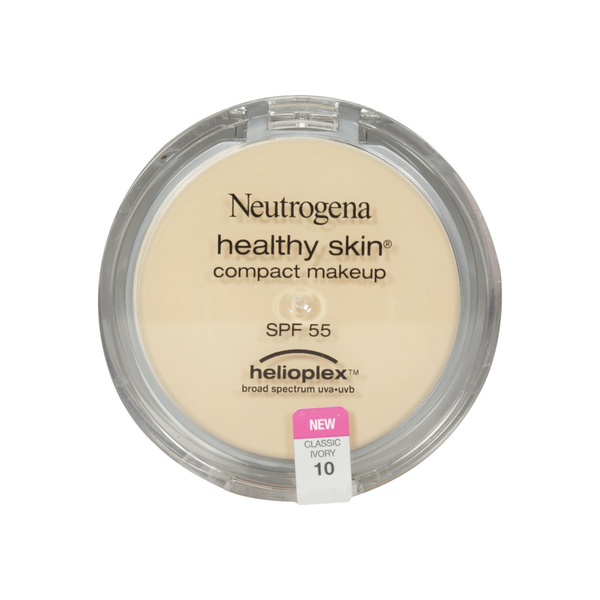 Neutrogena Healthy Skin Compact Makeup SPF 55 with Helioplex, Classic Ivory [10] 0.35 oz