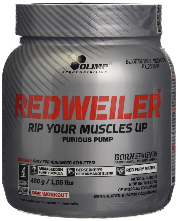 Olimp Labs Cola Redweiler Recovery and Energy Supplement, 480g Black sreries