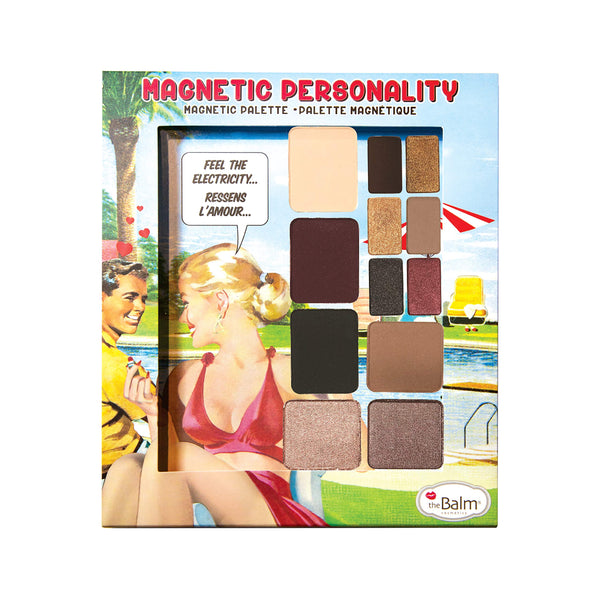 Magnetic Personality Eyeshadow Palette, 12 Pan-Only Foiled Shades