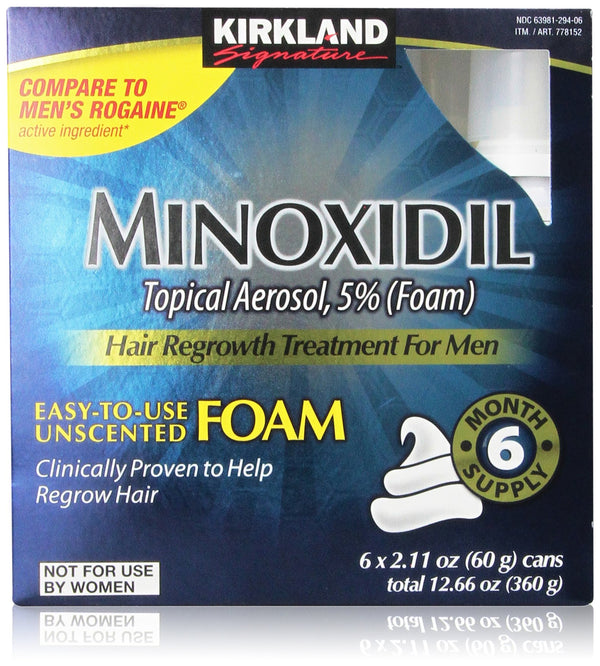 Kirkland Signature Minoxidil Foam for Men