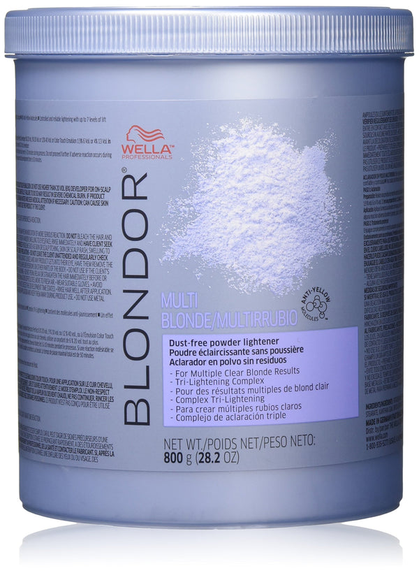Wella Blondor Multi Blonde Powder Lightener, 28.2 Ounce