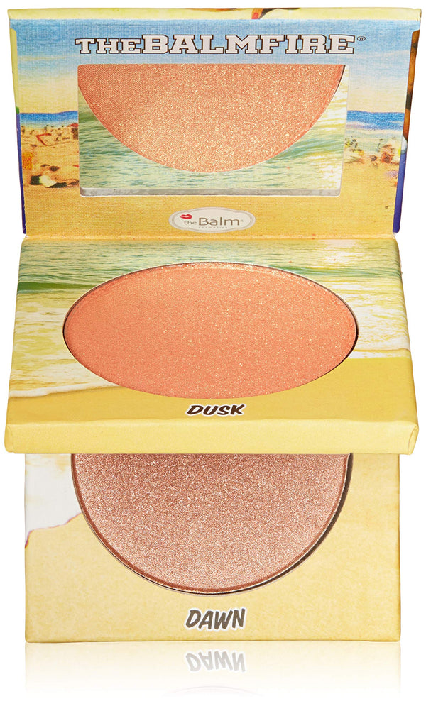theBalm Highlighting Shadow Blushes Duo, Eyeshadow, shimmery, Brighten Face Color, Long-lasting, Night Owl (Dusk & Dawn), 2.24 ounces