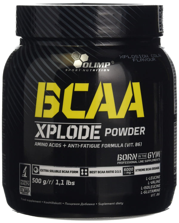 Olimp Labs Cola BCAA Xplode Recovery and Energy Supplement Powder, 500g