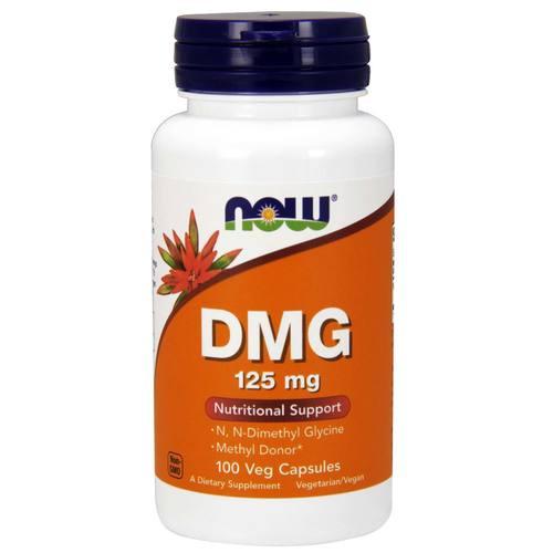 Now Foods DMG (Dimethylglycine) 125mg 100VC