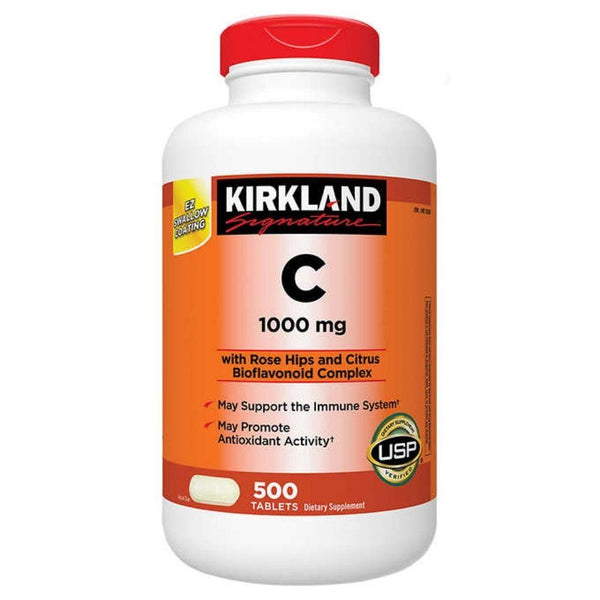 Kirkland Vitamin C 1,000mg 500 Tablets