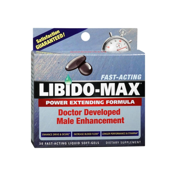 Applied Nutrition LIBIDO-MAX For Men Liquid Soft-Gels 30 Soft Gels