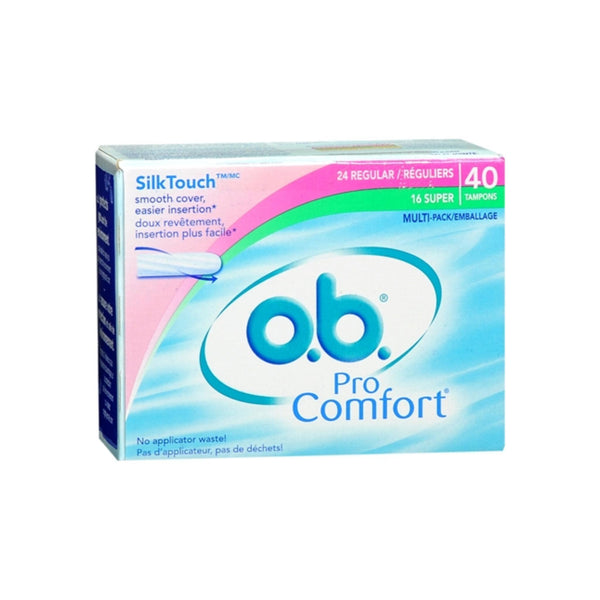 o.b. Pro Comfort Tampons Multi-Pack 40 Each