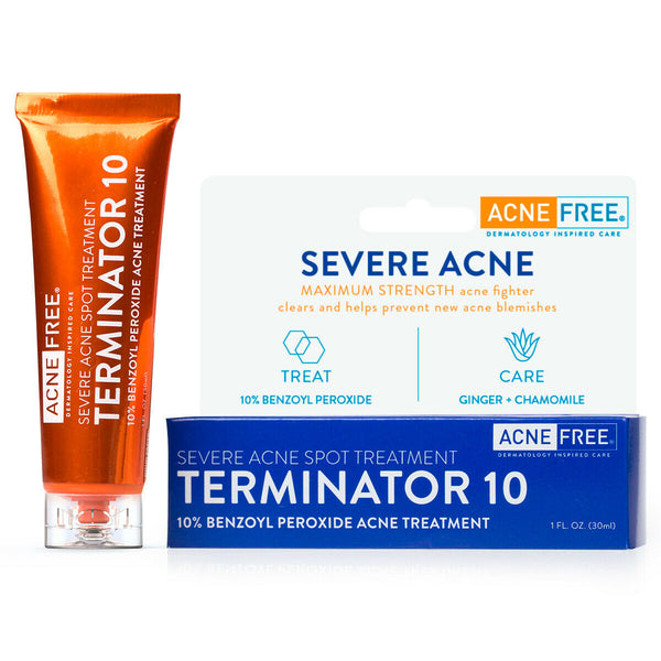 AcneFree Terminator 10 Acne Spot Treatment 1 fl oz 30 ml