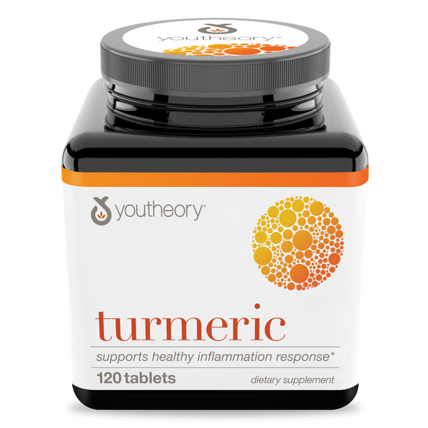 Youtheory Turmeric Advanced with Black Pepper Bioperine - 120 Count